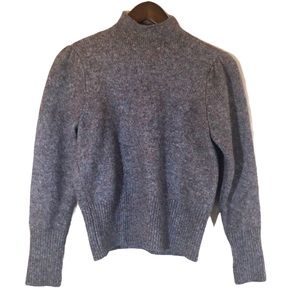 Ladies Medium “Marled” Sweater Cropped Mock Neck